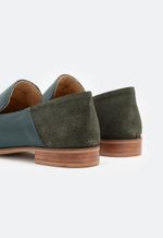 Mocassim Feminino Napa Plume 76101 Verde Militar