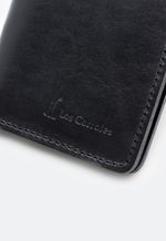 Porta-Cartões de Couro LC103 Preto