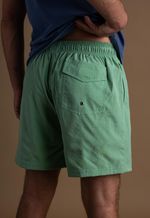 Short Short Bolso Tampa Mescla Caribe Verde