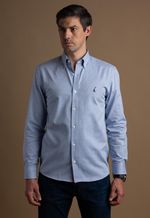 Camisa Hombre Oxford Los Corrales Azul