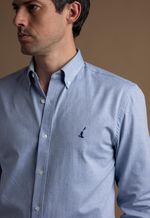 Camisa Hombre Oxford Los Corrales Azul