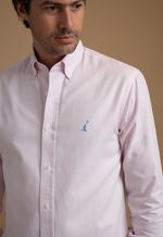 Camisa Hombre Oxford Los Corrales Rosa