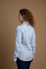Camisa Dama Oxford Los Corrales Azul Claro