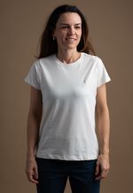 Camiseta Feminina Lisa  OffWhite