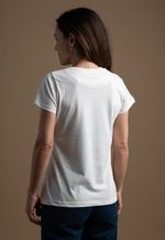 Camiseta Feminina Lisa  OffWhite