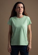 Camiseta Feminina Lisa  Verde