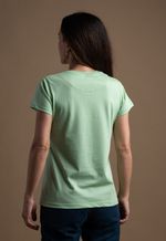 Camiseta Feminina Lisa  Verde