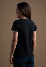 Camiseta Feminina Lisa  Preto
