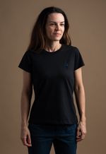 Camiseta Feminina Lisa  Preto
