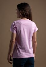 Camiseta Feminina Lisa  Rosa