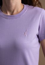 Camiseta Feminina Lisa  Lilas