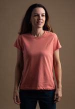 Camiseta Feminina Lisa  Terracota