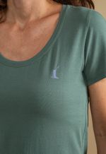 Camiseta Feminina Lisa Tech Verde