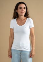 Camiseta Feminina Lisa Tech Branco