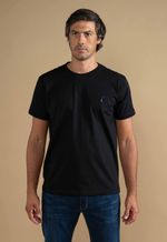 Camiseta Masculina Lisa 2025 Preto