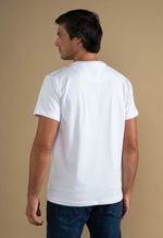 Camiseta Masculina Lisa 2025 Branco