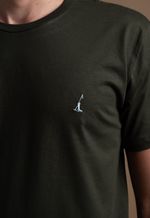 Camiseta Masculina Lisa 2025 Verde