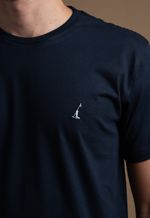 Camiseta Masculina Lisa 2025 Azul Marinho