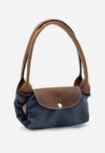 Bolsa Plegable Pequena Estonado Azul