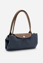 Bolsa Plegable M Estonado Azul