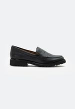 Mocassim Feminino Couro Preto