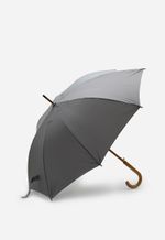 Guarda-Chuva Longo Retrô  Cinza