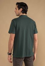 Camisa Polo Piquet Maculina Los Corrales Verde Militar