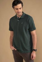 Camisa Polo Piquet Maculina Los Corrales Verde Militar