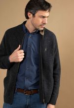 Casaco Ardener Lã Merino Preto