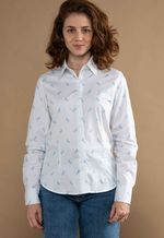Camisa Dama Horse Azul Claro