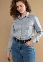 Camisa Dama Oxford Los Corrales Verde