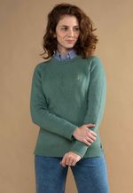 Suéter Feminino Lã Misto 3580 Verde