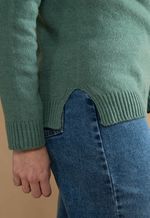 Suéter Feminino Lã Misto 3580 Verde