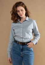 Camisa Dama Oxford Los Corrales Verde