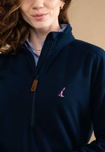Blusão Fleece Feminino Neuquén Azul Marinho