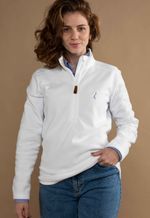 Blusão Fleece Feminino Neuquén OffWhite