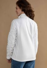 Blusão Fleece Feminino Neuquén OffWhite