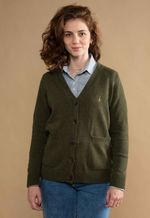 Cardigan Feminino Lã Misto 3610 Verde