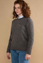 Suéter Feminino Lã Misto 3621 Gris