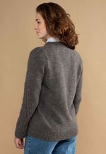 Suéter Feminino Lã Misto 3621 Gris