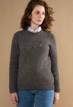 Suéter Feminino Lã Misto 3621 Gris