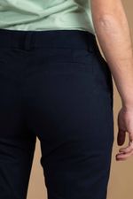 Calça Chino Sarja Feminina Azul Marinho