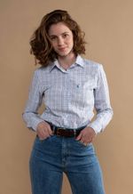 Camisa Dama Gladys Xadrez018