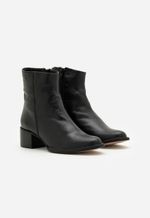 Bota Feminina Plume Cano Baixo 83605 Preto