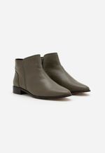 Bota Feminina Plume Cano Baixo 78511 Oliva