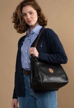 Bolsa Marcela Couro Preto