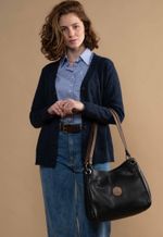 Bolsa Marcela Couro Preto