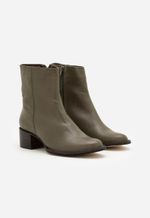 Bota Feminina Plume Cano Baixo 83605 Oliva