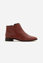 Bota Feminina Plume Cano Baixo 78511 Terracota