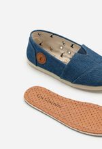 Alpargata Los Corrales Infantil Jeans Azul